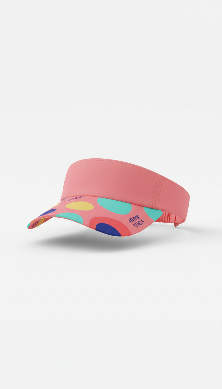 Viseira esportiva Flamingo Pink