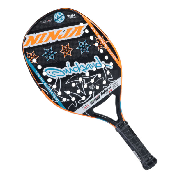 Raquete de Beach Tennis Quicksand Ninja - Carbono 12K